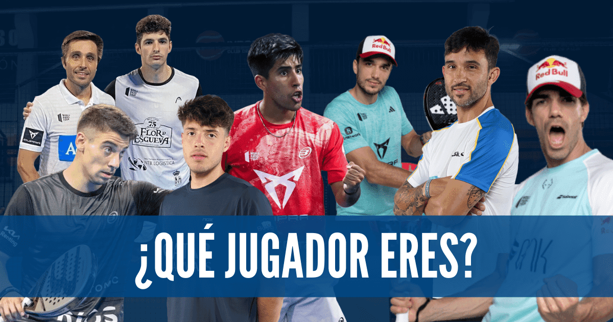 ¿Qué jugador de pádel eres?